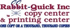 art - Rabbit-Quick, Inc. Copy & Printing Center - Delaware, Ohio