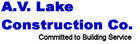 A. V. LAKE CONSTRUCTION COMPANY - Sandusky, Ohio