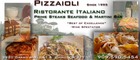 Italian Food - Pizzaioli Ristorante Italiano - Chino, CA
