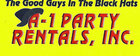 party rentals - A-1 Party Rentals of Lufkin, Inc. - Lufkin, Texas