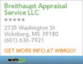 appraisals - Breithaupt Appraisal Service LLC - Vicksburg, MS