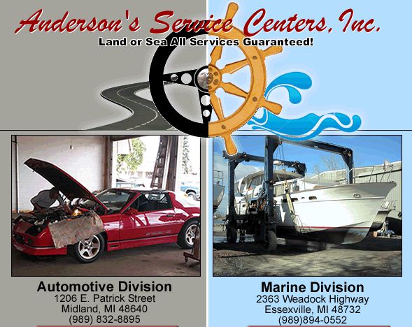 Anderson's Service Centers, Automotive Repair, Marine Storage & repair