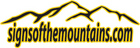 personalized ski signs - Signs of the Mountains E-Commerce Store - Bozeman, MT