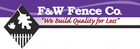 F & W Fence Company - Salem, Oregon