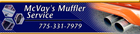 McVay's Muffler Service, Inc. - Sparks, Nevada
