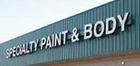 Specialty Paint and Body - Athens, GA