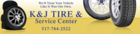 repair - K&J Tire & Service Center - Jackson, MI