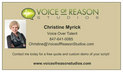 Commercials - Voice of Reason Studios LLC - DeKalb, IL