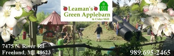 leamans green apple barn, freeland mi