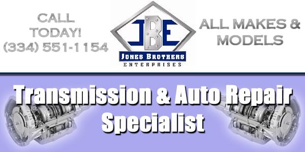 Transmission Repair Shops in Montgomery, Alabama call Jones Brothers Enterprises!